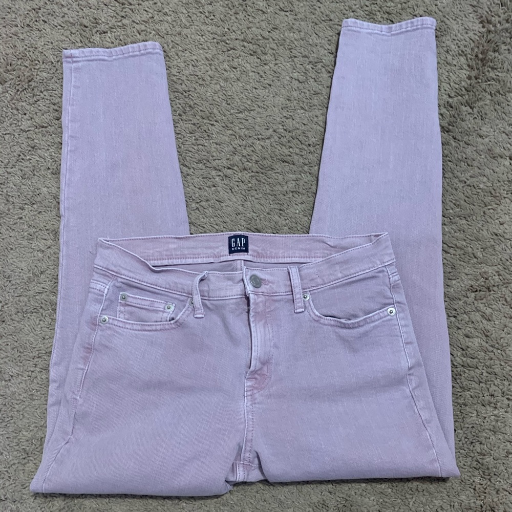 Gap True Skinny Purple Jeans 27R